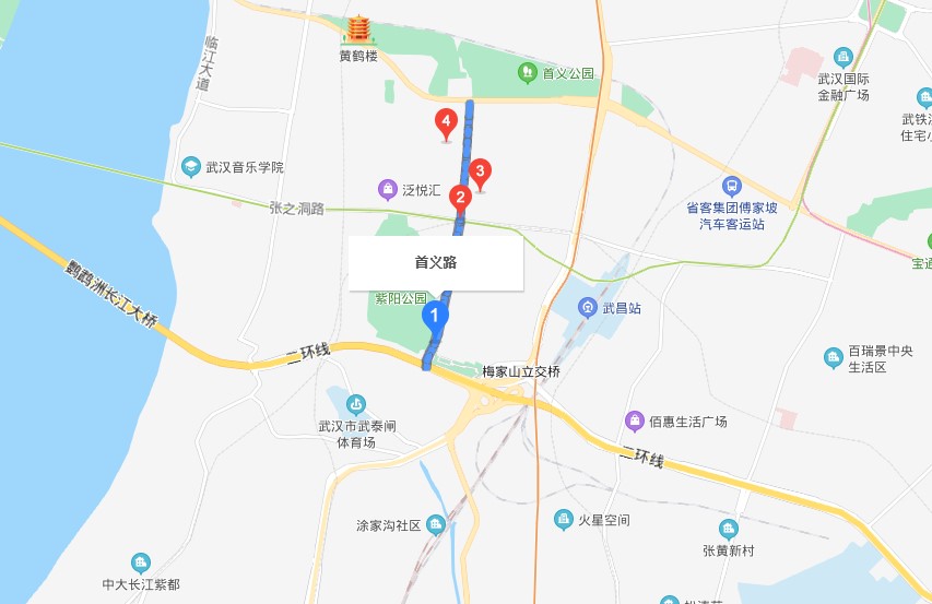 首義路地圖