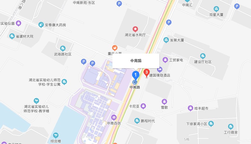 中南路地圖