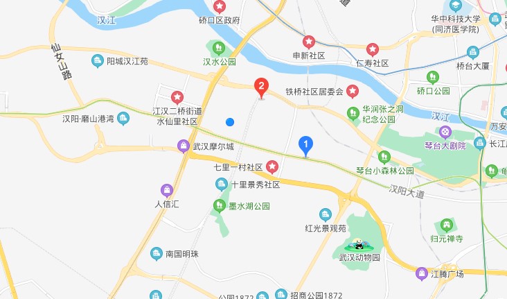 漢陽七里廟地圖
